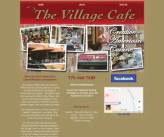 Myvillagecafe.com(The Village Cafe) Screenshot