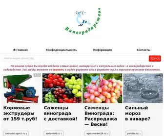 Myvineyard.ru(виноград) Screenshot