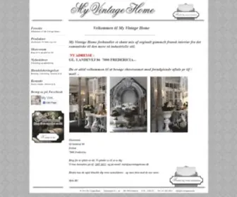 Myvintagehome.dk(My Vintage Home) Screenshot