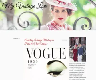 Myvintagelove.com(My Vintage Love) Screenshot