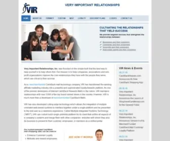 Myvir.com(VIR Very Important Relationship) Screenshot