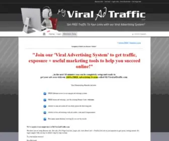 Myviraladtraffic.com(Free Traffic Exchange) Screenshot