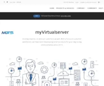 Myvirtualserver.com(Hosting inspires) Screenshot