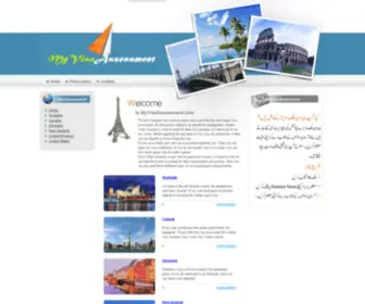 Myvisaassessment.com(Free visa assessment) Screenshot