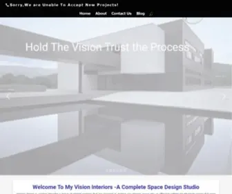 Myvisioninteriordesign.com(Best Interior Designers in Hyderabad) Screenshot