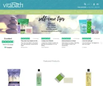 Myvitabath.com(Luxurious Skincare Products) Screenshot