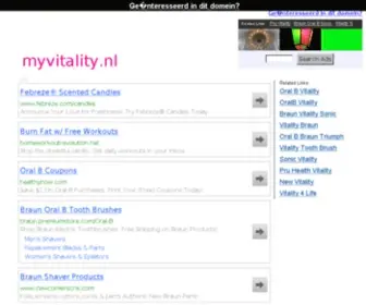 Myvitality.nl(Domein Gereserveerd) Screenshot