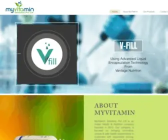 Myvitamin.in(Innovative Healthcare & Nutrition solutions) Screenshot