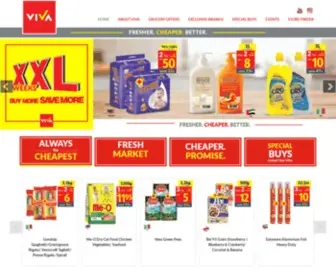 Myviva.com(Shop highest quality grocery products from VIVA store which) Screenshot