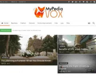 Myvoxtopia.com(Research And Advancing Way) Screenshot