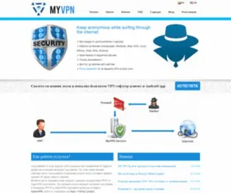 MYVPN.bg(Online Privacy & Internet Security with VPN) Screenshot