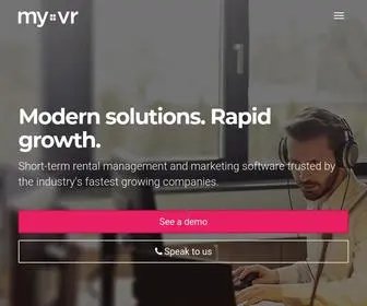 MYVR.com(Vacation Rental Software) Screenshot