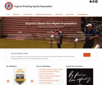MYVssa.org(Virginia Shooting Sports Association) Screenshot