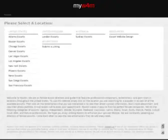 MYW4M.com(Escort Directory) Screenshot