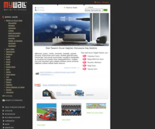 Mywall.com.tr(Duvar kağıdı tasarımları) Screenshot