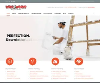 Mywallworks.com(Wall Works Painting & Drywall Repair) Screenshot