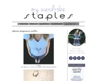 Mywardrobestaples.com(My wardrobe staples) Screenshot