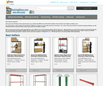 Mywarehousesupplies.net(Industrial Boltless Shelving) Screenshot