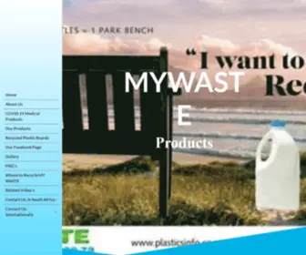 Mywasteproducts.co.za(MyWaste) Screenshot