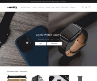 Mywatchstrap.co(Apple Watch Straps) Screenshot