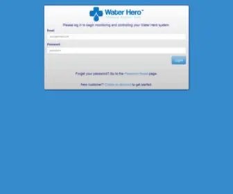 Mywaterhero.net(Water Hero) Screenshot