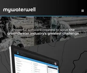 Mywaterwell.com(Homepage) Screenshot