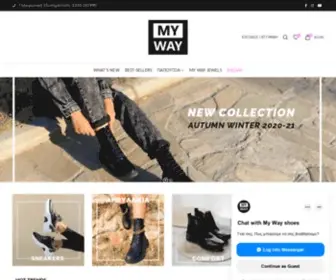 Mywayshoes.gr(Γυναικεία Παπούτσια) Screenshot