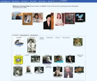 MYWBS.com(The First Social Networking Site) Screenshot