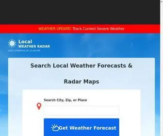 Myweatherradar.org(Local Weather Forecasts & Radar Maps) Screenshot