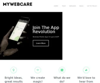 Mywebcare.co.uk(We Are HYPE) Screenshot