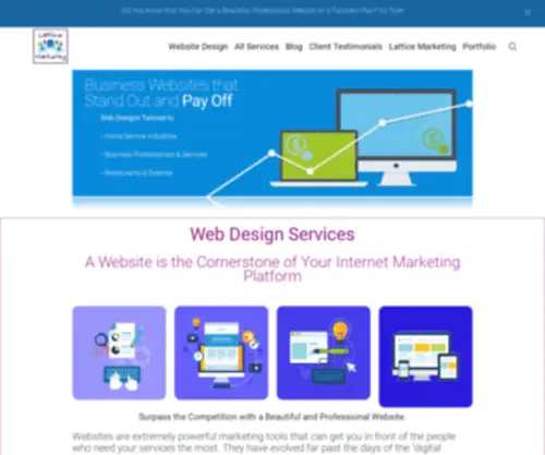 Mywebmarketpro.com(Business Websites & Internet Marketing) Screenshot