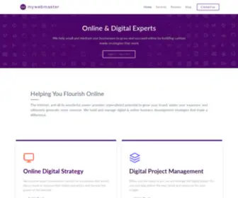 Mywebmaster.co.uk(Visual Web & Mobile Development) Screenshot