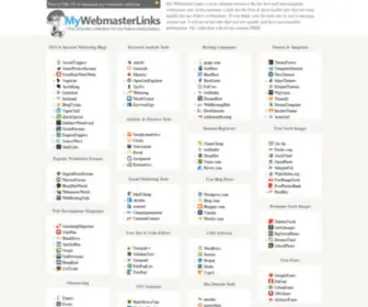 Mywebmasterlinks.com(My Webmaster Links) Screenshot