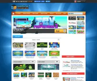 Mywebsuperhero.com(Gaming Wonderland) Screenshot