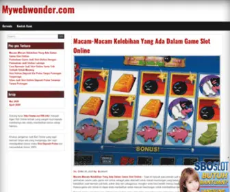 Mywebwonder.com(Sabar ya) Screenshot