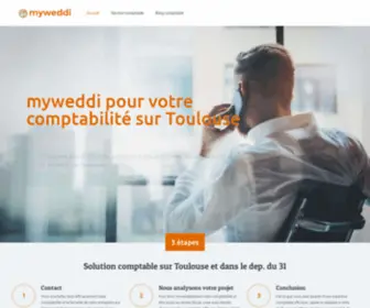 Myweddi.eu(Entreprise de comptable sur Toulouse (A partir de) Screenshot