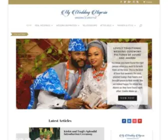 Myweddingnigeria.com(My Wedding Nigeria) Screenshot