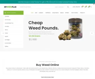 Myweedplug.com(Buy Weed Online) Screenshot