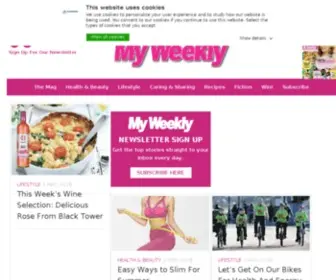 Myweekly.co.uk(My Weekly) Screenshot