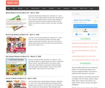 Myweeklyads.net(My Weekly Ads & Circulars) Screenshot