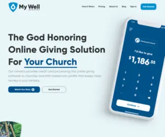 Mywell.org(My well ministry) Screenshot