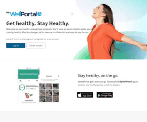 Mywellportal.com(Mywellportal) Screenshot