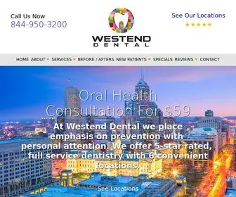 Mywestenddental.com(Westend Dental) Screenshot