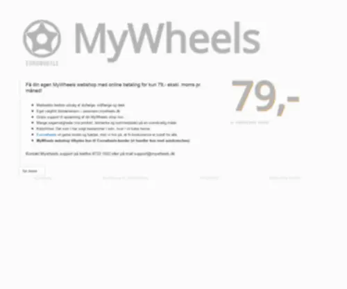 MYwheels.dk(MYwheels) Screenshot