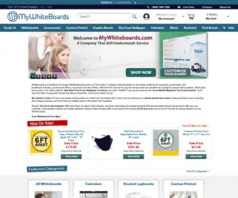 MYwhiteboards.com(Dry Erase Whiteboards and Magnetic Whiteboards) Screenshot
