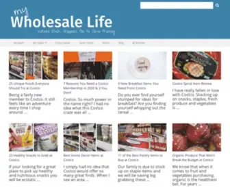 MYwholesalelife.com(My Wholesale Life) Screenshot