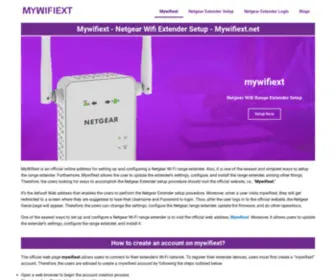Mywifiextendernet.net(Mywifiext) Screenshot