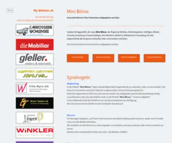 Mywohlen.ch(Marktplatz) Screenshot