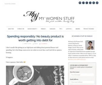 Mywomenstuff.com(My Women Stuff) Screenshot