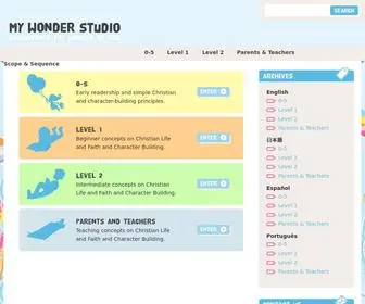 Mywonderstudio.com(My Wonder Studio) Screenshot